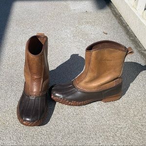 Vintage LaCrosse rubber leather work boots
